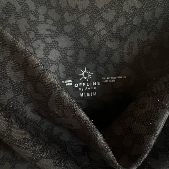 AE Offline Leopard High Waisted Leggings - Picture 9 of 12